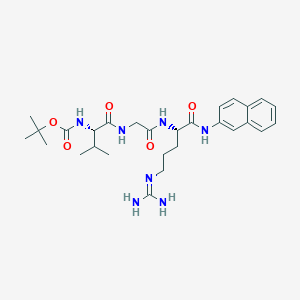 molecular formula C28H41N7O5 B12371916 Boc-Val-Gly-Arg-|ANA 