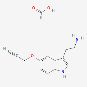 molecular formula C14H16N2O3 B12372006 5-PT formic 