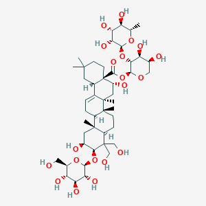 molecular formula C47H76O20 B12372016 Platycoside F 