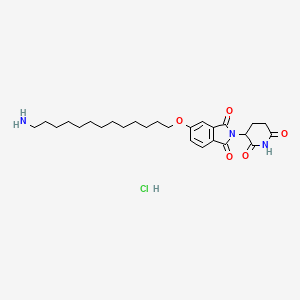 Thalidomide-5-O-C13-NH2 (hydrochloride)