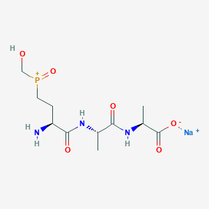 molecular formula C11H20N3NaO6P+ B12372064 Bialaphos (sodium) 