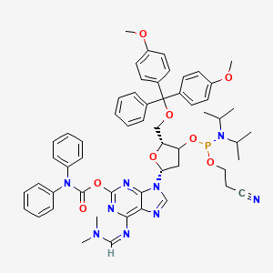 molecular formula C56H62N9O8P B12372091 isoG Nucleoside-2 