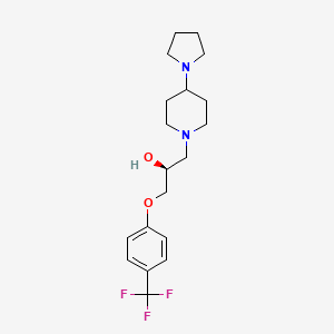 molecular formula C19H27F3N2O2 B12372150 Twik-1/trek-1-IN-3 