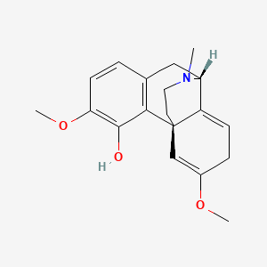 molecular formula C19H23NO3 B1237216 Phi-dihydrothebaine CAS No. 6878-93-9