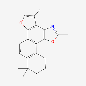 molecular formula C21H21NO2 B12372173 Neosalvianen 