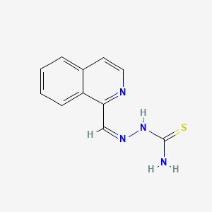 molecular formula C11H10N4S B1237218 1-Formylisoquinoline thiosemicarbazone CAS No. 2365-26-6