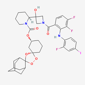 molecular formula C38H43F3IN3O7 B12372191 Trx-cobi 