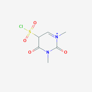 5-Pyrimidinesulfonyl chloride, 1,2,3,4-tetrahydro-1,3-dimethyl-2,4-dioxo-