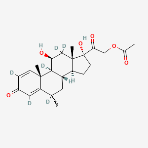 Methylprednisolone acetate-d6