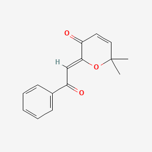 molecular formula C15H14O3 B12372214 Anti-inflammatory agent 75 