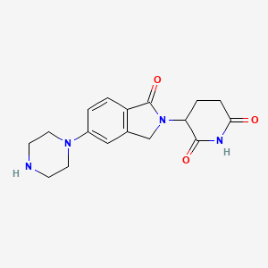 molecular formula C17H20N4O3 B12372339 E3 Ligase Ligand-linker Conjugate 87 