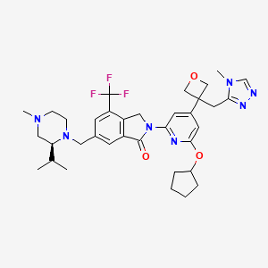 molecular formula C35H44F3N7O3 B12372344 Cbl-b-IN-8 