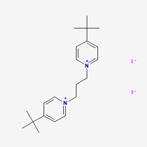 1,1'-(Propane-1,3-diyl)bis(4-tert-butylpyridin-1-ium) diiodide