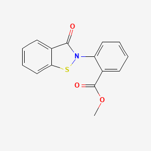 molecular formula C15H11NO3S B12372384 SARS-CoV-2-IN-69 