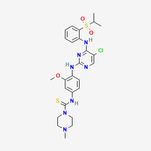 molecular formula C26H32ClN7O3S2 B12372424 Dclk1-IN-5 