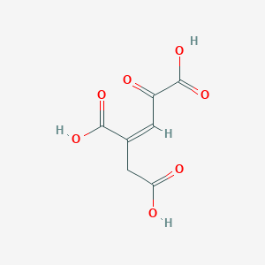 molecular formula C7H6O7 B1237244 4-Carboxy-2-oxo-3-hexenedioate 