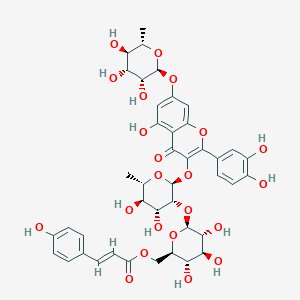 molecular formula C42H46O22 B12372476 Sarmenoside II 