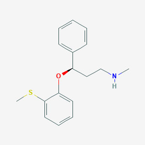 molecular formula C17H21NOS B12372502 (R)-Thionisoxetine 