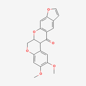 molecular formula C20H16O6 B1237251 Erosone 