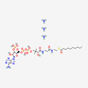 Decanoyl coenzyme A (triammonium)