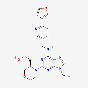 molecular formula C23H27N7O3 B12372561 Cdk-IN-13 