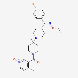 molecular formula C28H37BrN4O3 B1237257 Ancriviroc 