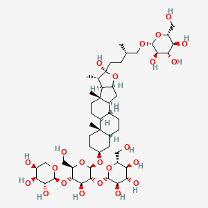 molecular formula C50H84O23 B12372575 (25R)-Officinalisnin-II 