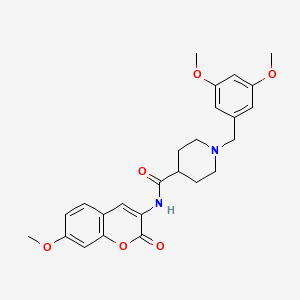 molecular formula C25H28N2O6 B12372588 AChE-IN-59 