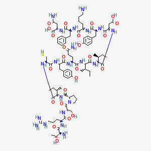 molecular formula C85H129N21O24S B12372596 PD-1/PD-L1-IN-42 