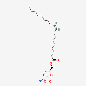 sodium;[(4R)-2-oxido-2-oxo-1,3,2lambda5-dioxaphospholan-4-yl]methyl (Z)-octadec-9-enoate