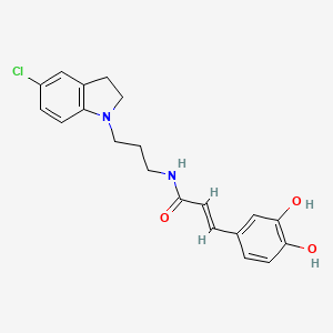 molecular formula C20H21ClN2O3 B12372608 Anti-inflammatory agent 64 