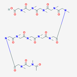 molecular formula C38H64N12O14 B12372655 Ac-pSar12-OH 