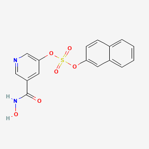 molecular formula C16H12N2O6S B12372660 Hdac6-IN-41 