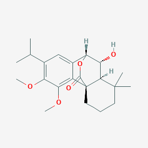 molecular formula C22H30O5 B12372706 Dimethyl isorosmanol 