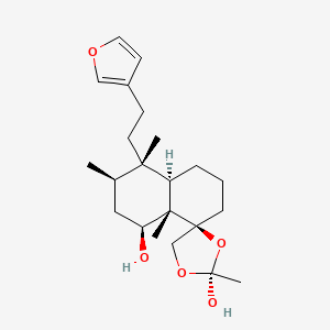 molecular formula C22H34O5 B12372713 Ferroptosis-IN-1 