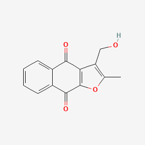 molecular formula C14H10O4 B12372721 Majoranaquinone 