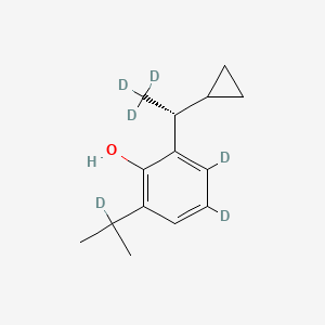 molecular formula C14H20O B12372734 Cipepofol-d6 