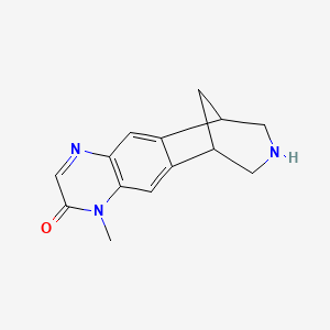 5-methyl-5,8,14-triazatetracyclo[10.3.1.02,11.04,9]hexadeca-2,4(9),7,10-tetraen-6-one