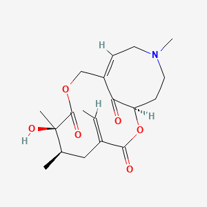 molecular formula C19H27NO6 B1237278 新仙客宁 CAS No. 57194-70-4