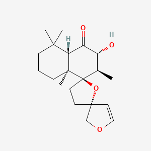 molecular formula C20H30O4 B12372782 Preleoheterin 