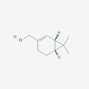 [(1S,6R)-7,7-dimethyl-3-bicyclo[4.1.0]hept-2-enyl]methanol