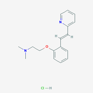 1-Ethylene-2-pyridine-5-phenyloxyethyldimethylamine