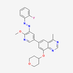 molecular formula C26H24FN5O3 B12372835 PI3K-IN-52 