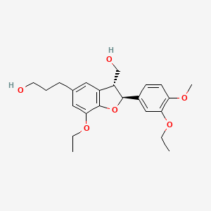 molecular formula C23H30O6 B12372839 Pde4-IN-15 