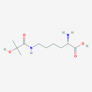 N(6)-(2-hydroxyisobutanoyl)-L-lysine