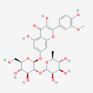 molecular formula C28H32O16 B12372858 3'-Methoxy-3,5,4'-trihydroxyflavone-7-neohesperidoside 