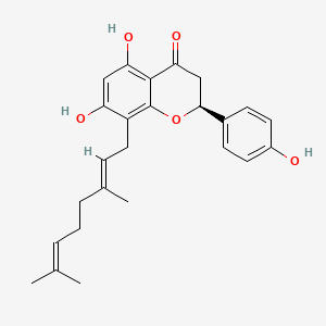 molecular formula C25H28O5 B1237288 槐黄素 A 
