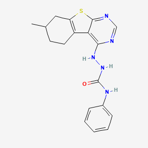 molecular formula C18H19N5OS B12372889 Egfr-IN-96 