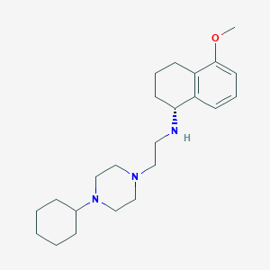 molecular formula C23H37N3O B12372908 SARS-CoV-2-IN-57 