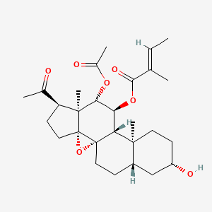 11|A-O-Tigloyl-12|A-O-acetyltenacigenin B